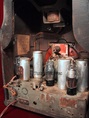 philco 610,tube radio,chassis,1937,tombstone radio,tubes valves,