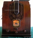 sparton tombstone radio,tube radios,sparton 616,tubesvalves,valve wireless,1935,