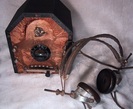 philmore, crystal,radio,tubesvalves,1920'sheadphones,