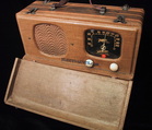 zenith 5-G-500, suitcase,tube radio,valve wireless,1940,1941,wavemagnet,universal,tubesvalves.com