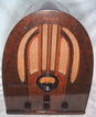 philco,37-60b,cathedral,beehive tube radio,1937,tubesvalves